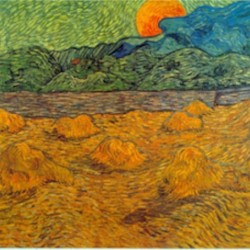 Rising Moon by Van Gogh